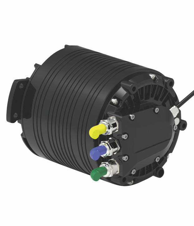 E6 Water cooled mid-drive motor